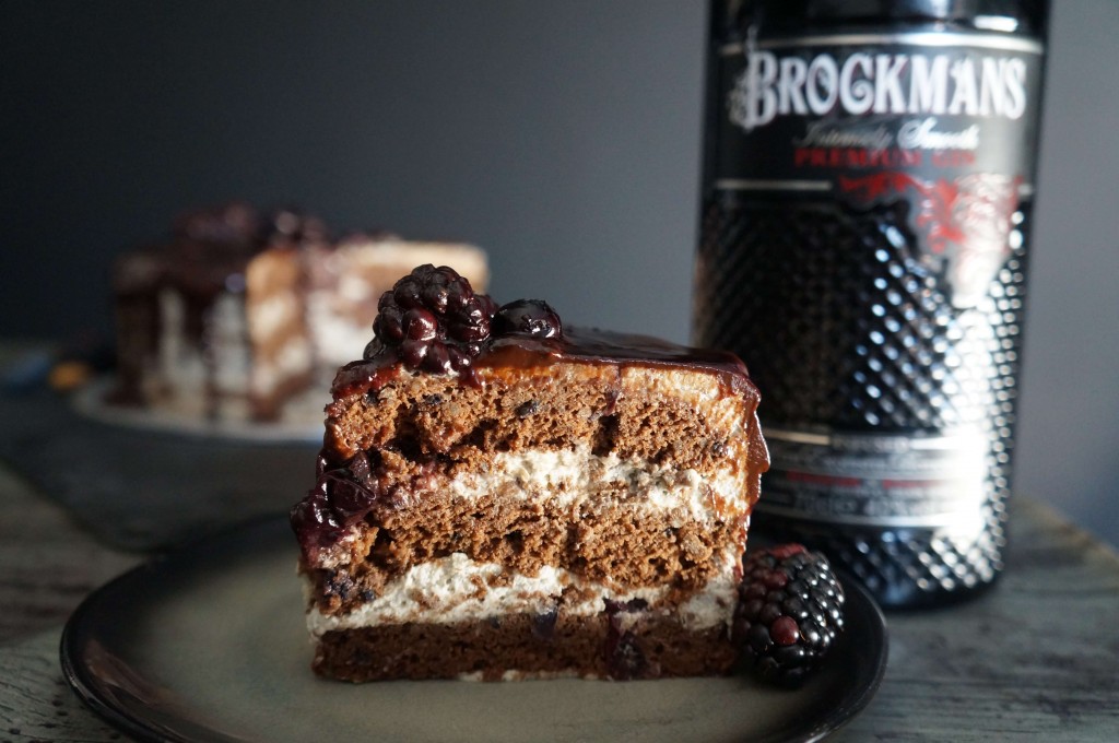 Porción de Brockmans Cake